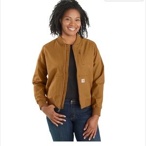 Carhartt Tan Zip-Up Jacket